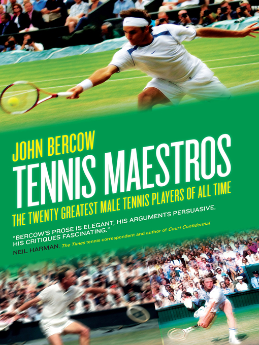 Title details for Tennis Maestros by John Bercow - Available